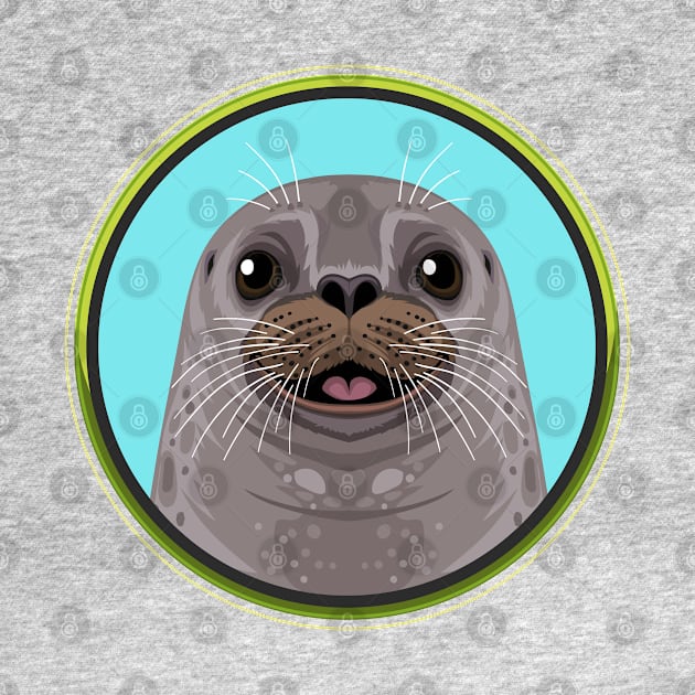 Seal Circle by Peppermint Narwhal